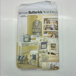 Butterick Waverly Sewing Pattern B5160